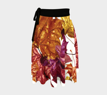 Load image into Gallery viewer, Soggy Leaf Jumble Wrap Skirt
