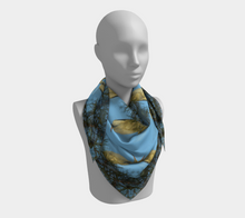 Load image into Gallery viewer, White Egret 2 Square Scarf
