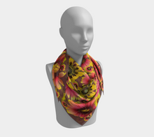 Load image into Gallery viewer, Wild Daisy Square Scarf
